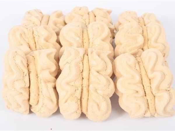 Gevuld schuim mokka 9 stuks