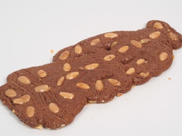 Amandel speculaas pop groot 250 g.