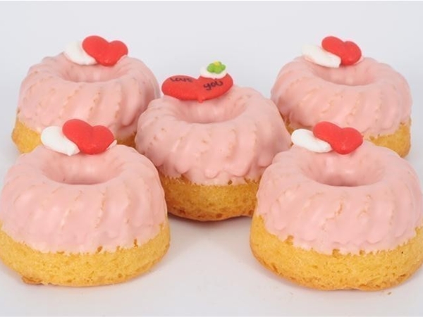 Moederdag mini tulbandje 5 stuks