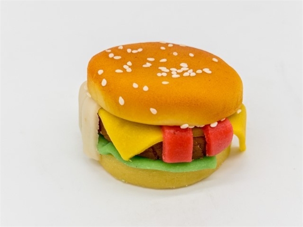 Marsepein figuur hamburger 150-g.