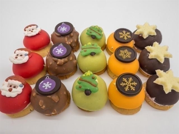 Doosje kerst petit glace 15 stuks